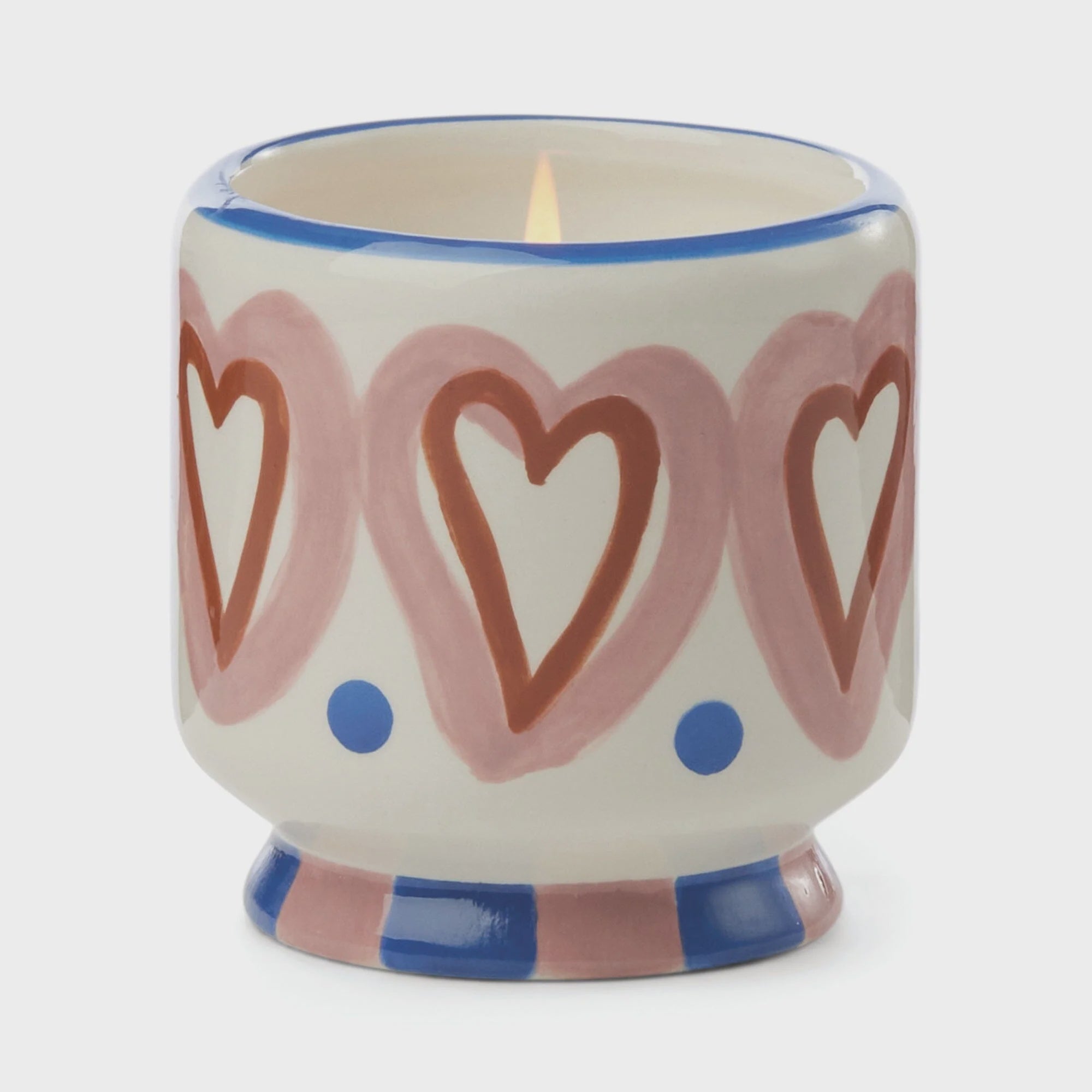 Paddywax Adopo Hearts Candle - Rosewood Vanilla