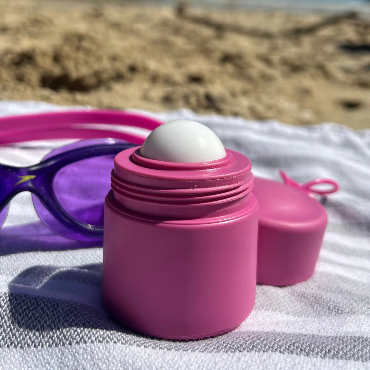 Solmates Refillable Sunscreen Applicator - Pink