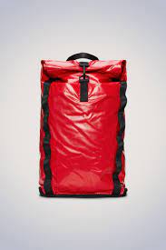 Rains Sibu Rolltop Rucksack 14770 - Fire