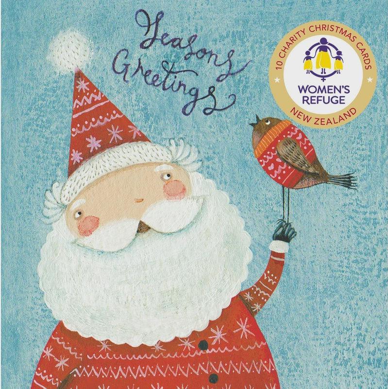 women&#39;s refuge 10 pack charity Christmas cards