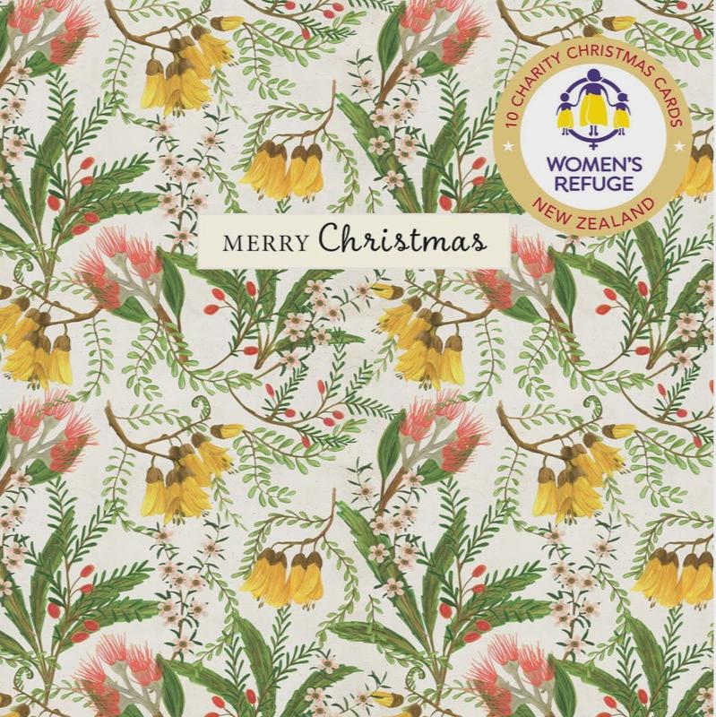 women&#39;s refuge 10 pack charity Christmas cards