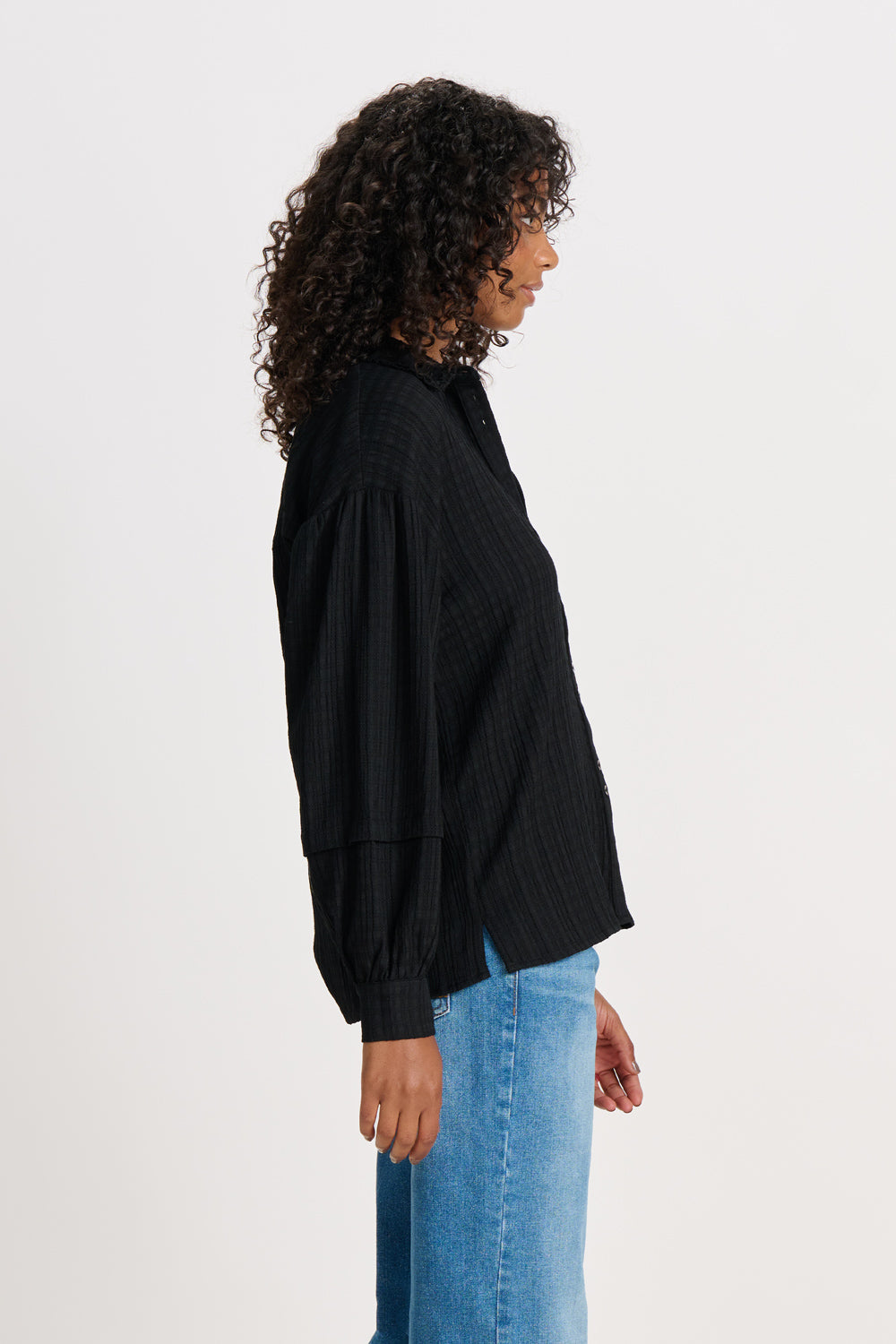 POM Blouse - Eternal Black