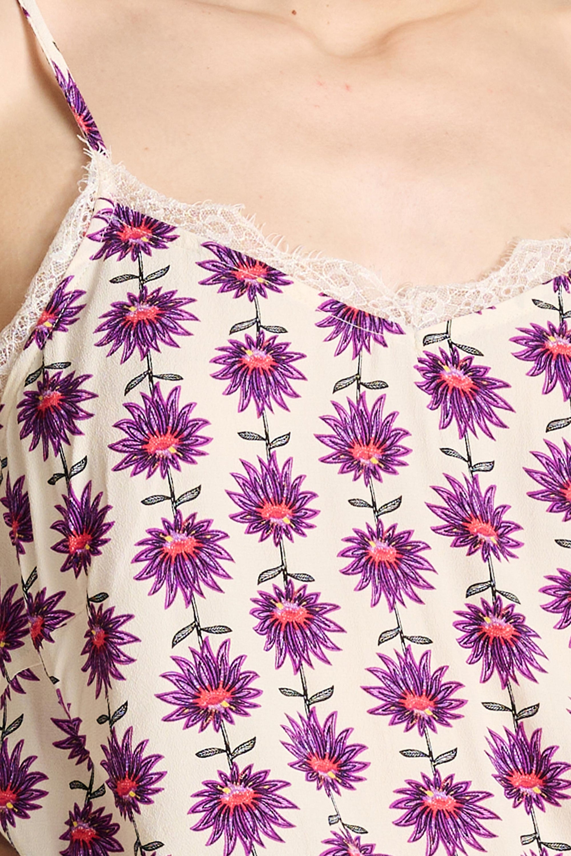 POM Top - Flower Ecru