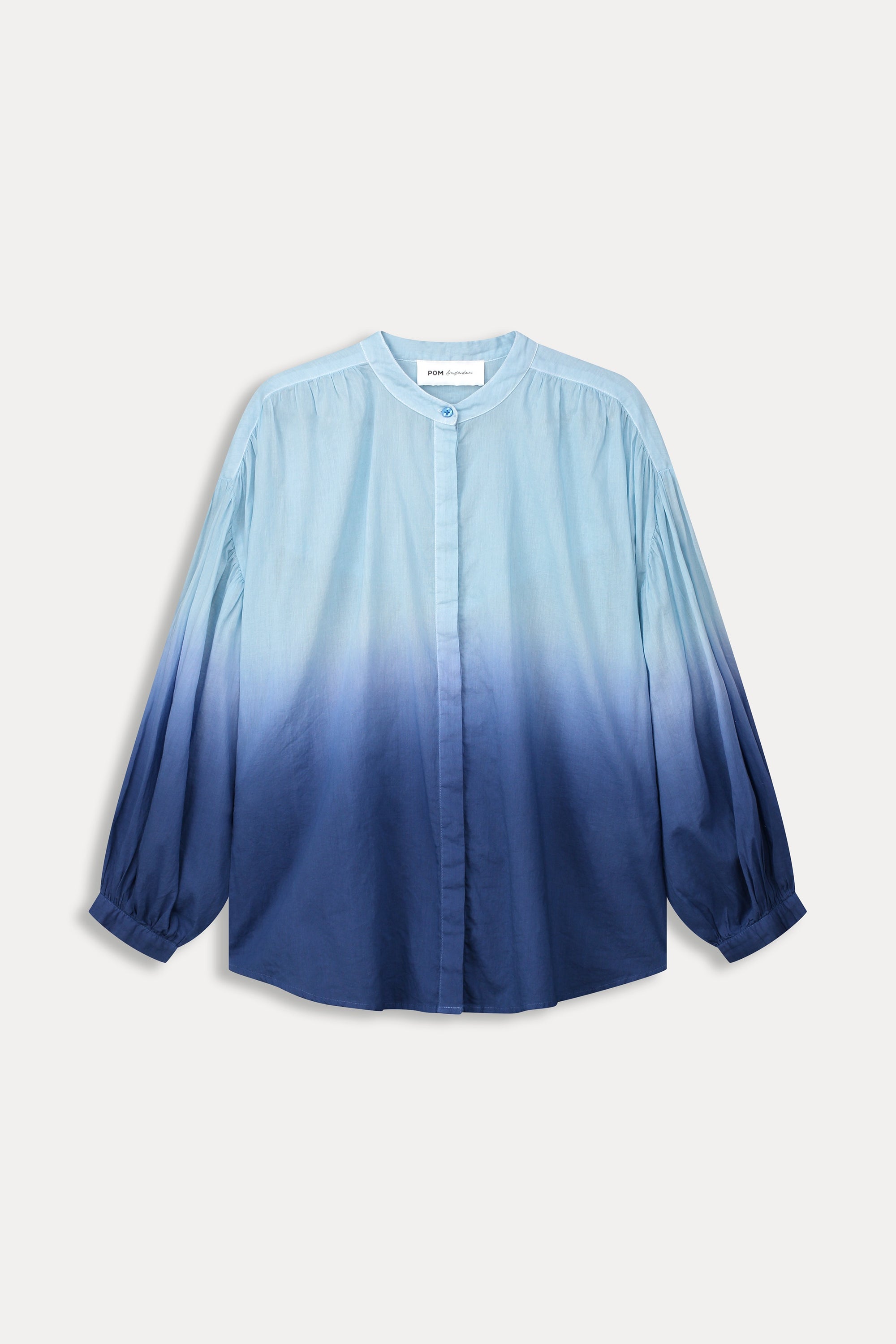 POM Blouse - Faded Ink Blue