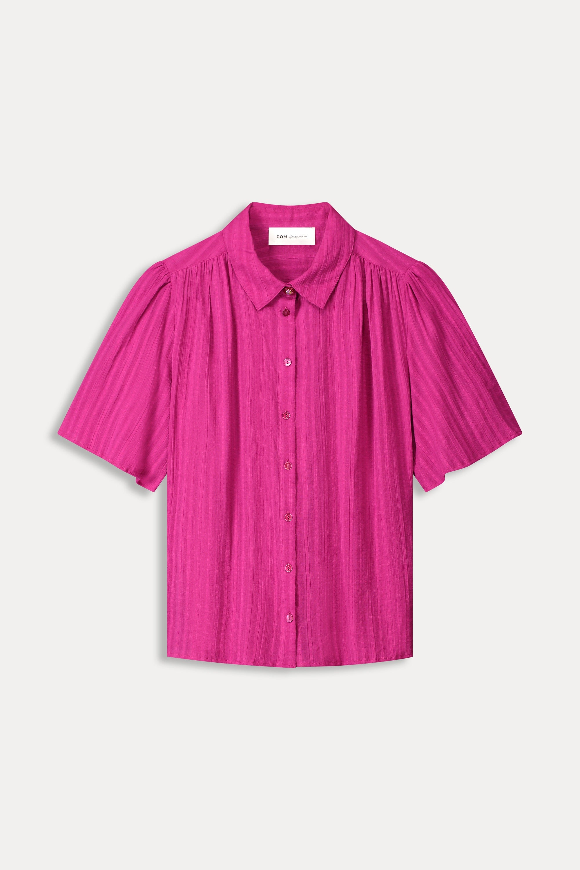 POM Blouse - Fuchsia