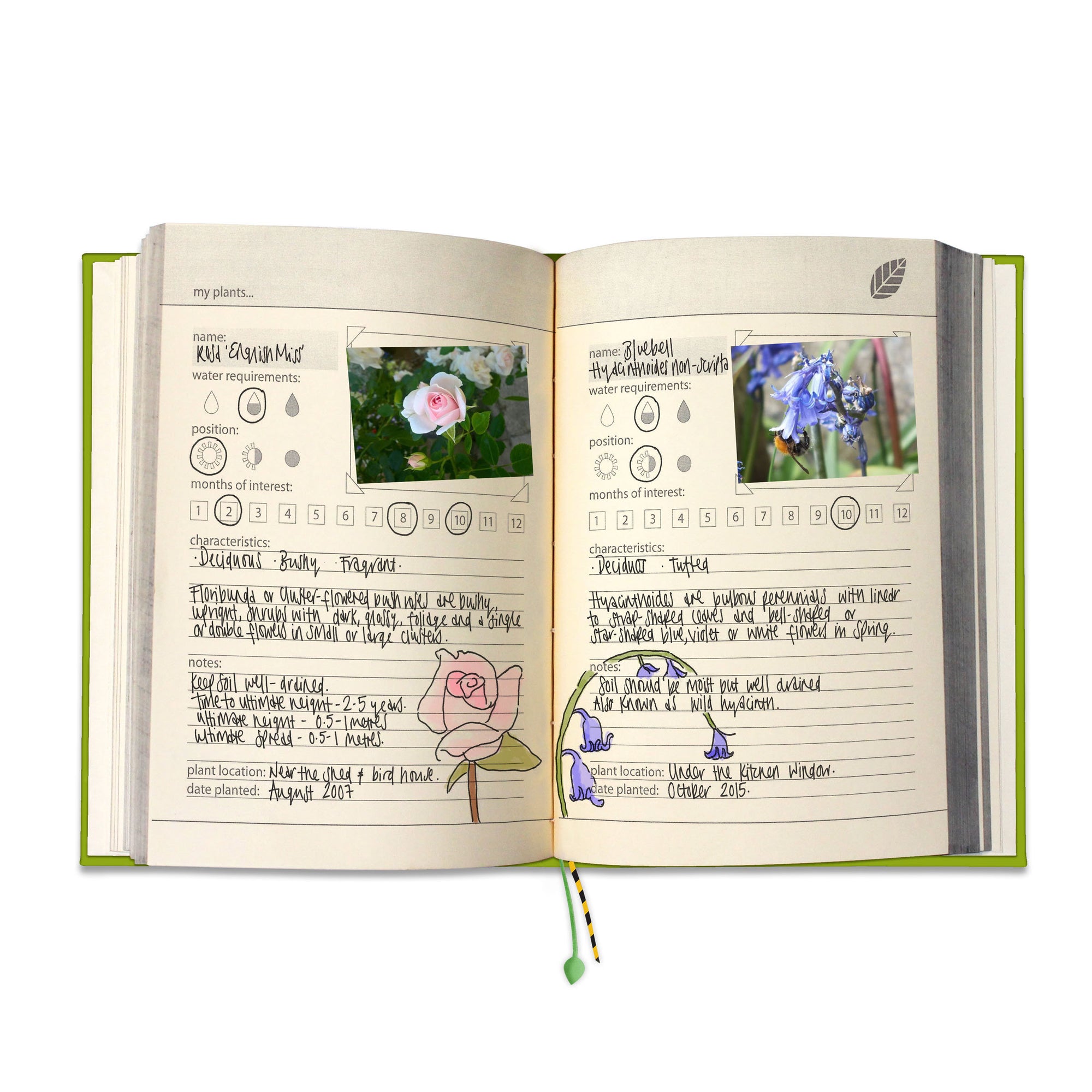 Suck UK My Gardening Handbook - Green