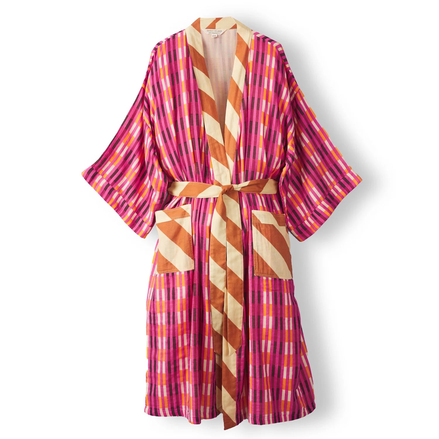 Sage and Clare Chameli Cotton Robe