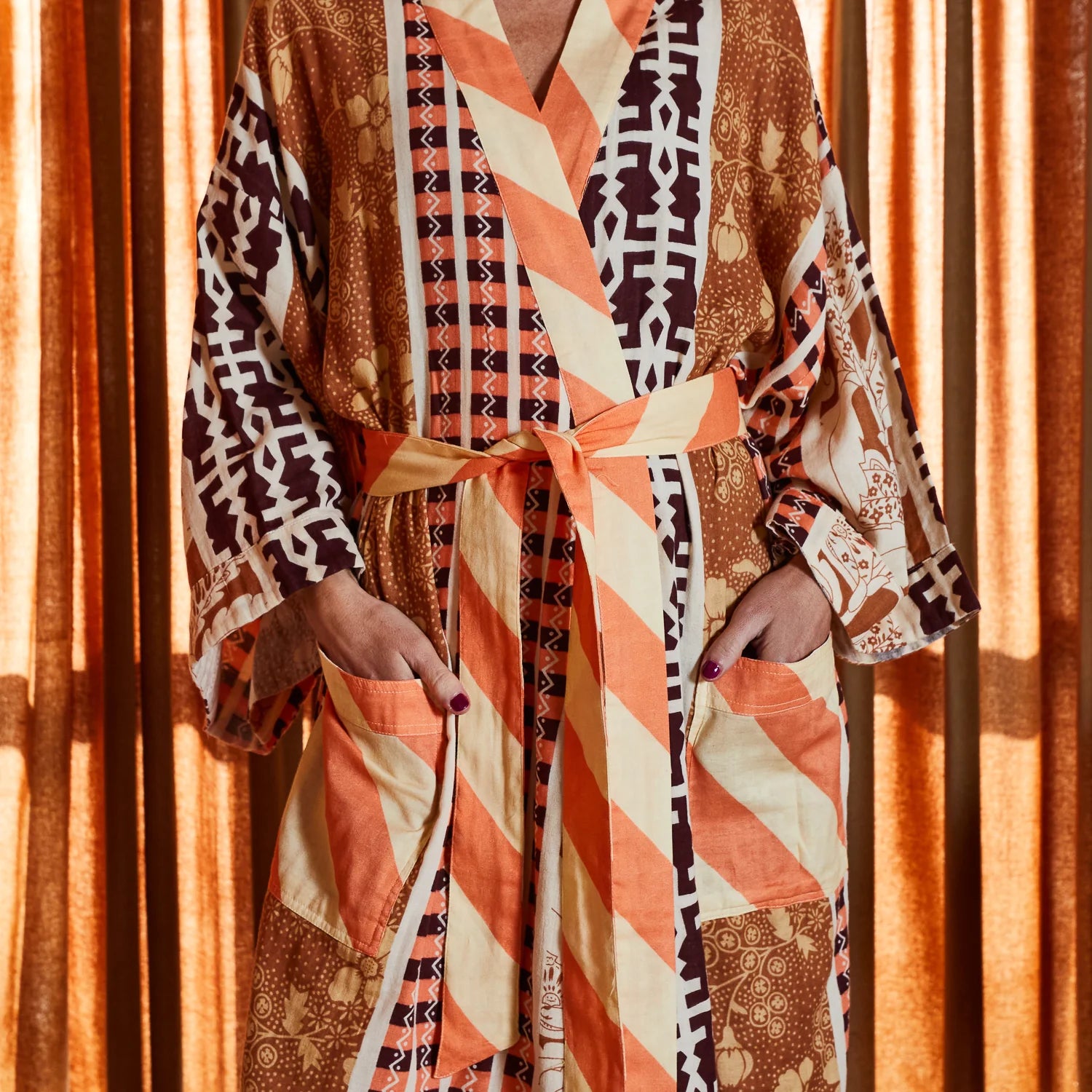 Sage and Clare Heena Cotton Robe