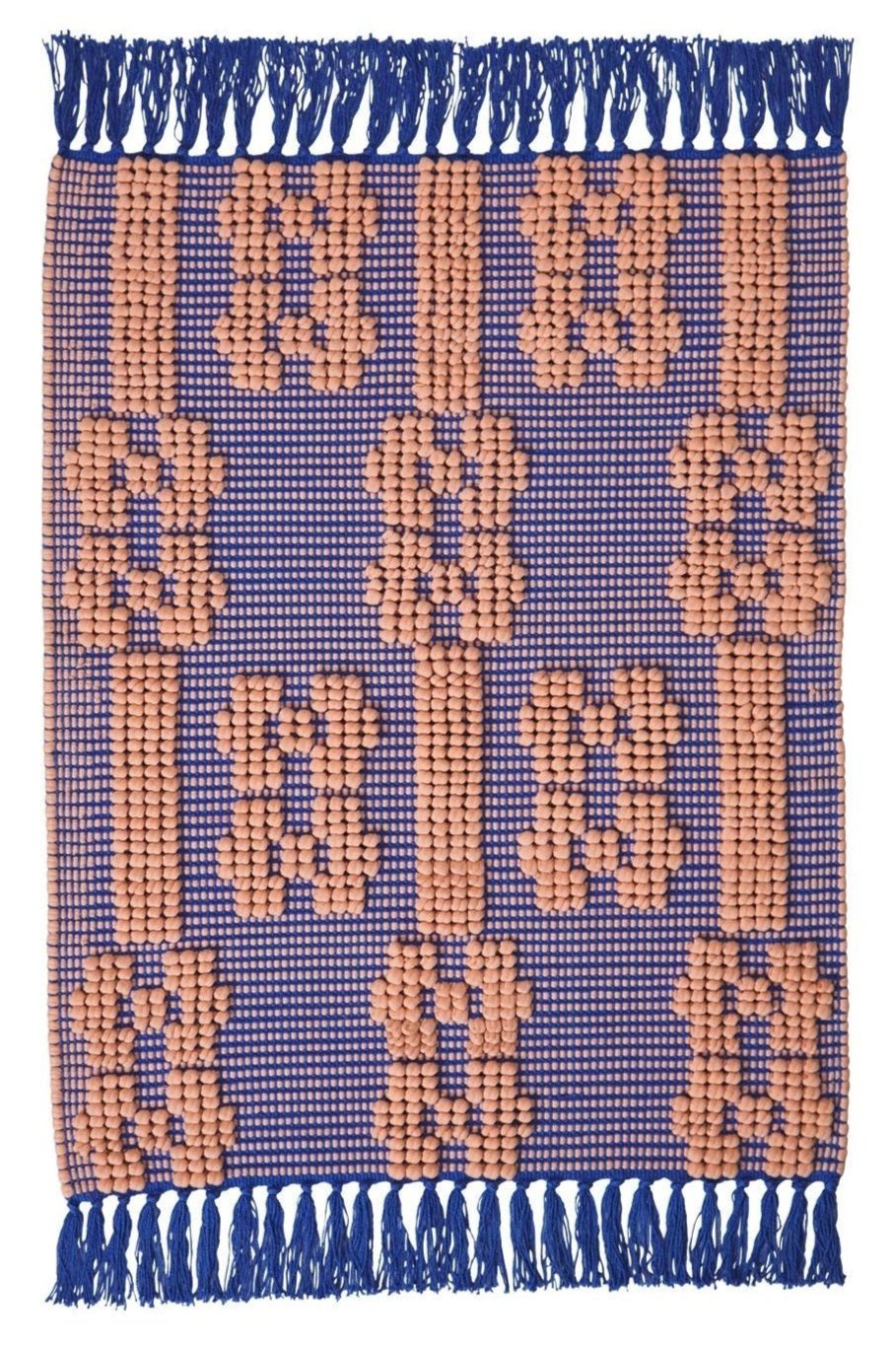 Sage and Clare Sawa Cotton Mat - Ultramarine