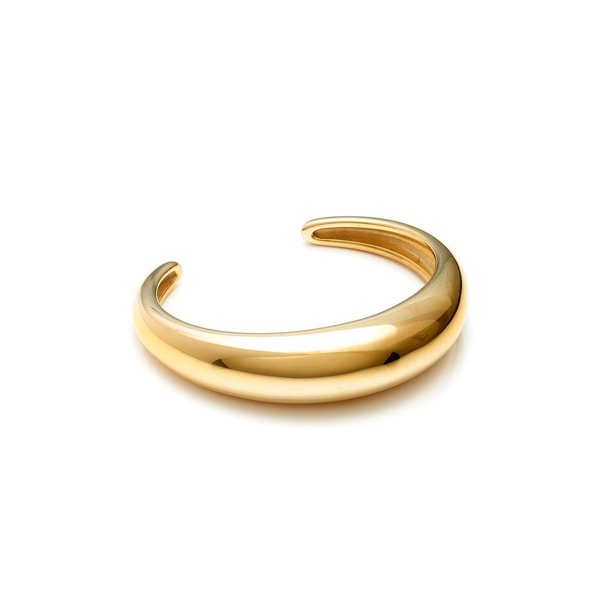 Silk &amp; Steel Bardot Bangle - Gold