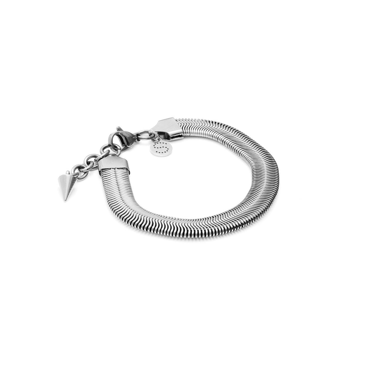 Silk &amp; Steel Sundowner Bracelet - Silver