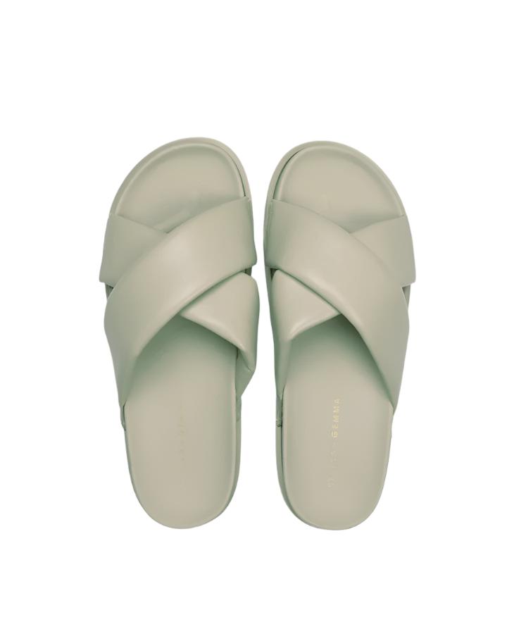 Stella and Gemma Laurie Mules - Sage Green