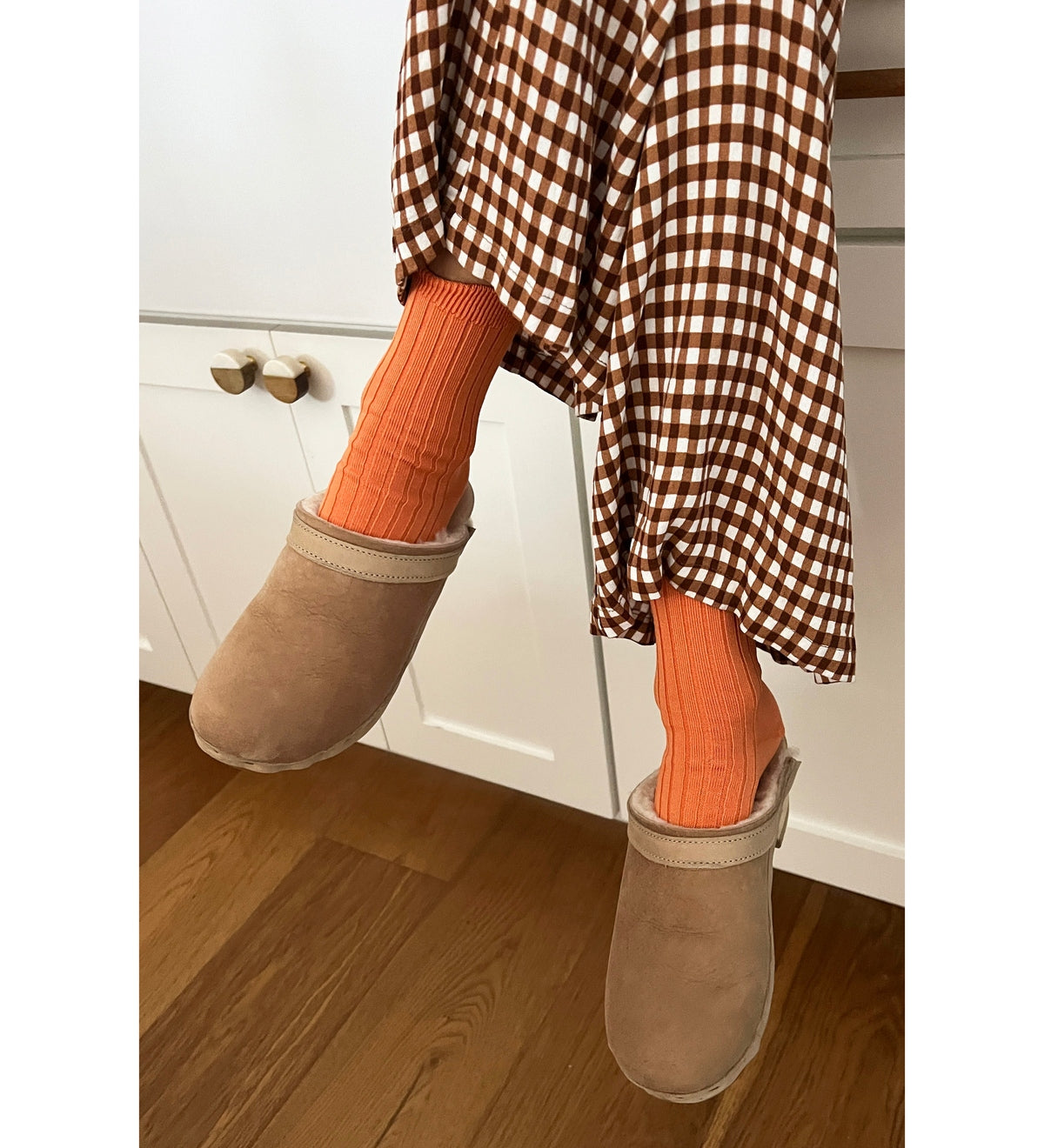 Le Bon Shoppe Her Socks - Tangerine