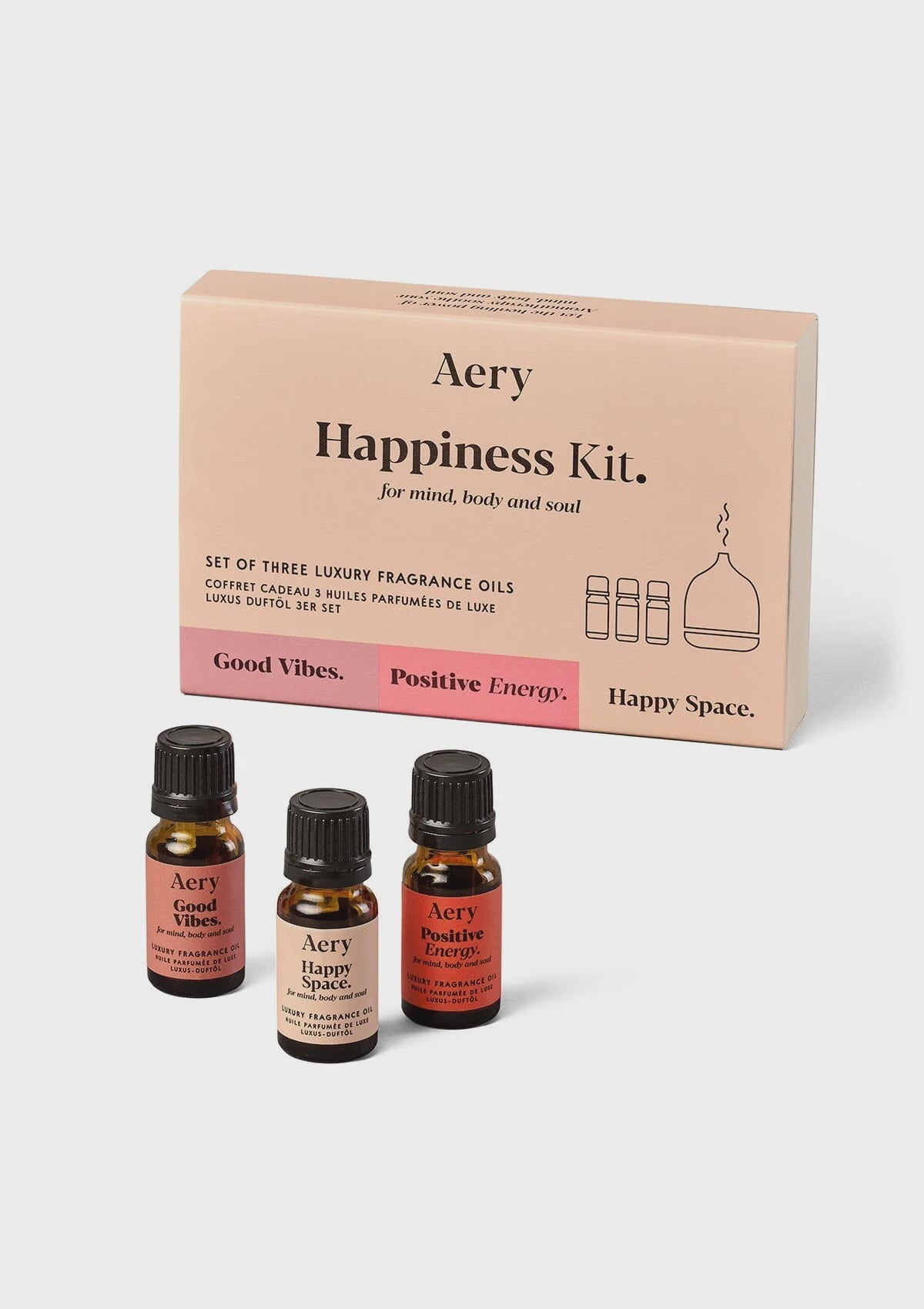 Aery Aromatherapy Oil Kit - Happiness