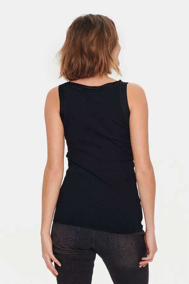 Saint Tropez Maya Tank Top - Black