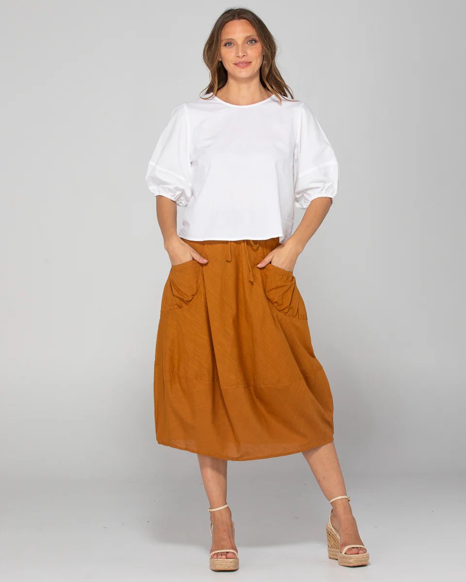 Boom Shankar Guru Skirt - Mustard