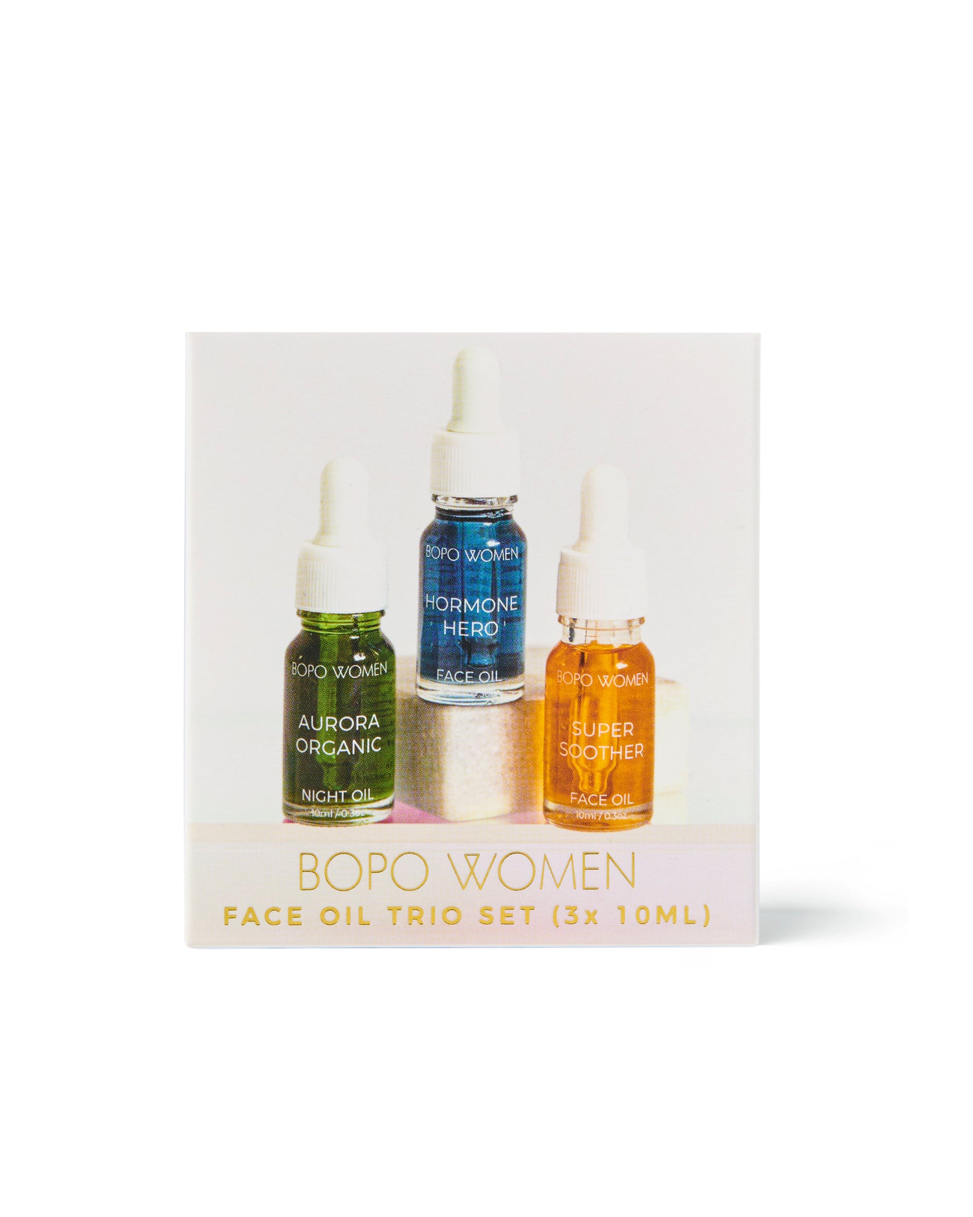 Bopo Women Face Oil Mini Trio