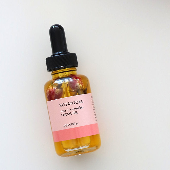 Botanical Facial Oil 50ml - Rose & Cucumber