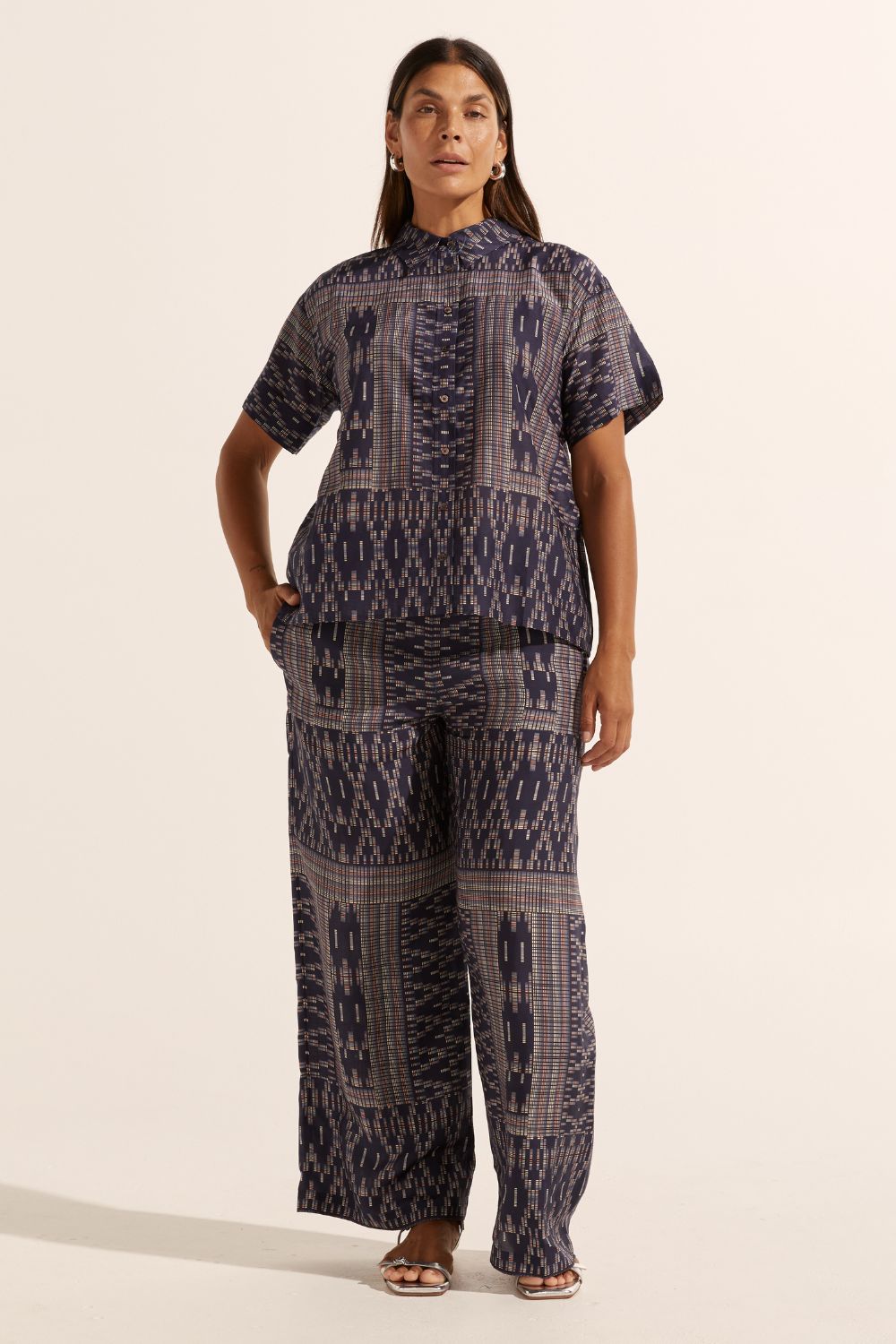 Zoe Kratzmann Breeze Pant - Midnight Aztec