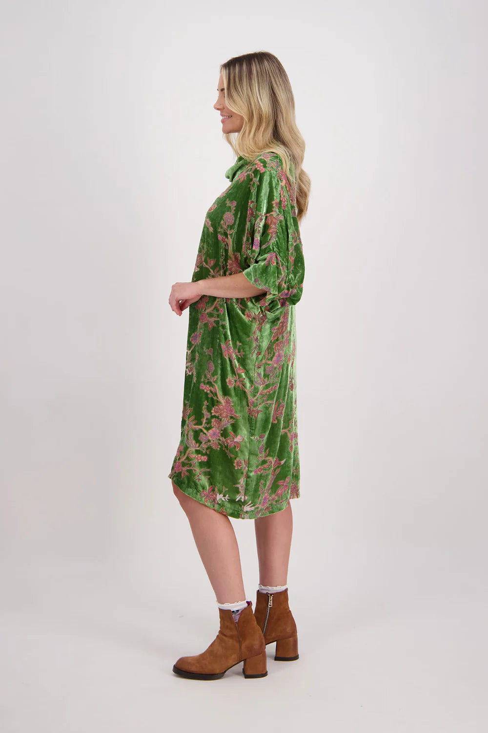 Briarwood Hart Dress - Floral Burn Out