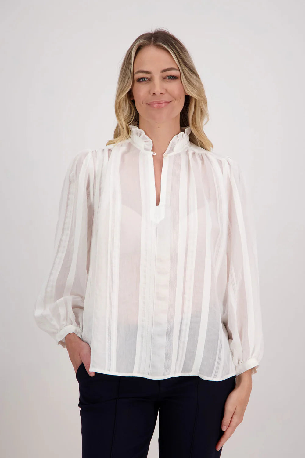 Briarwood Harper Top - White