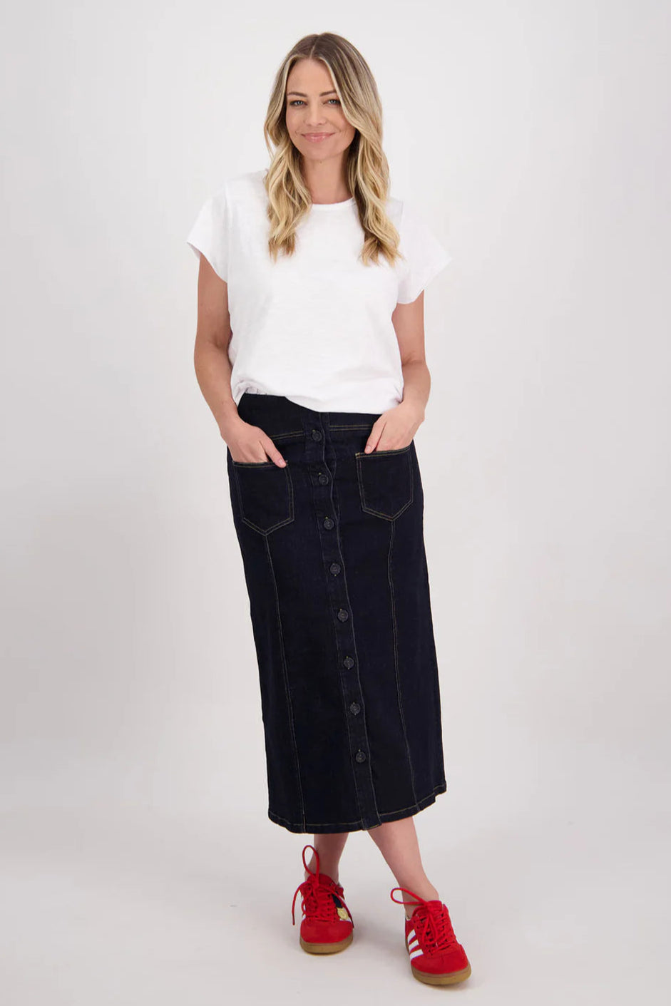 briarwood hyder denim skirt
