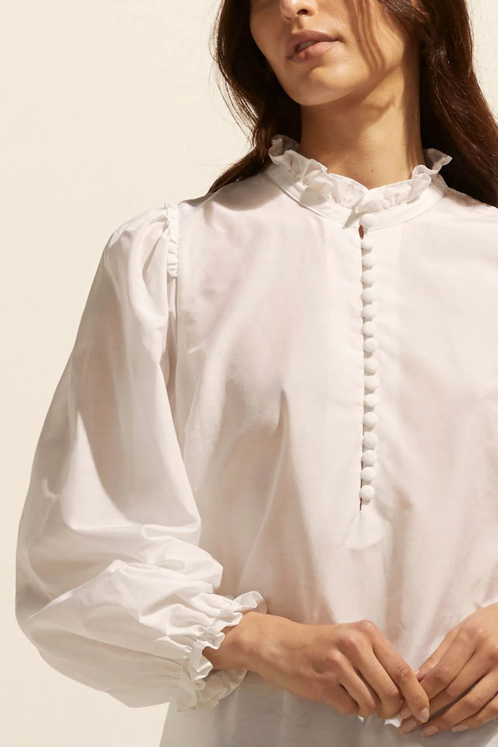 Zoe Kratzmann Context Top - Porcelain