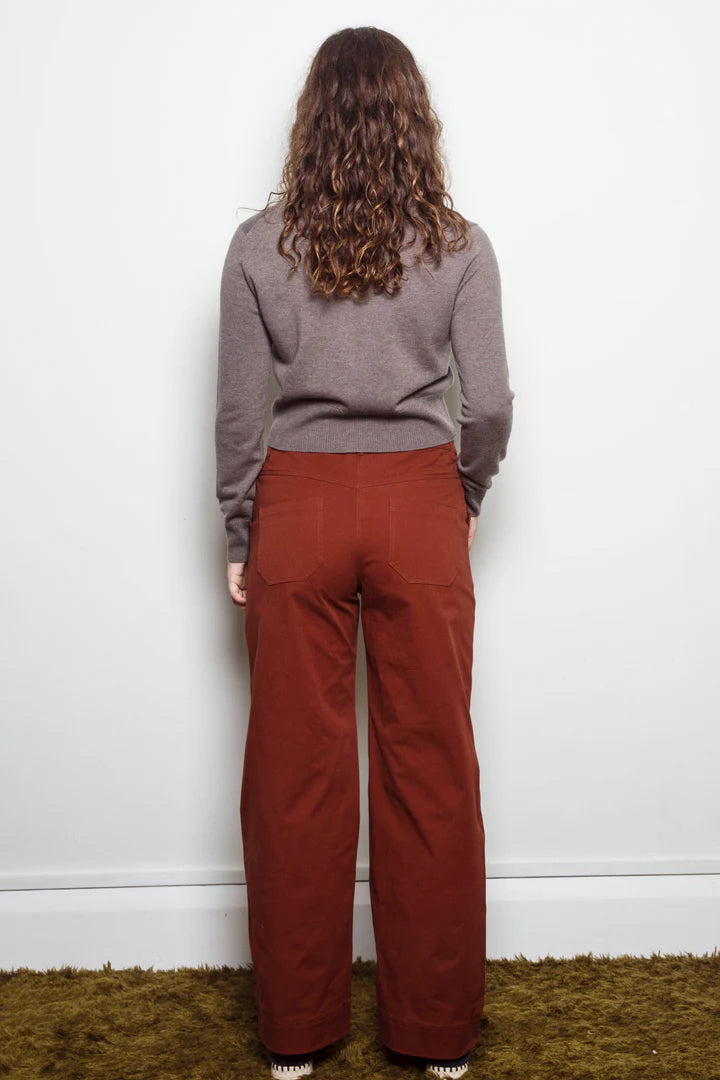 Dalston Sandy Pant - Rust