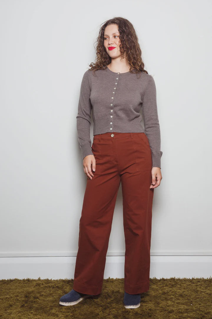 Dalston Sandy Pant - Rust