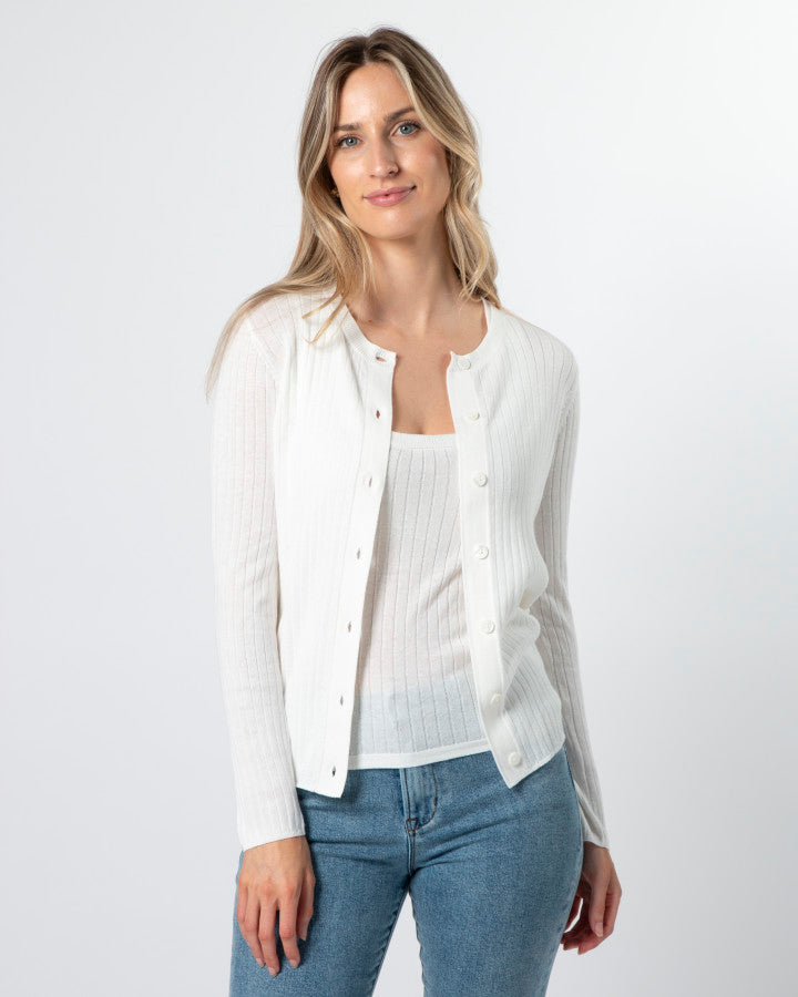 Stella &amp; Gemma Daphne Cardigan - Off White