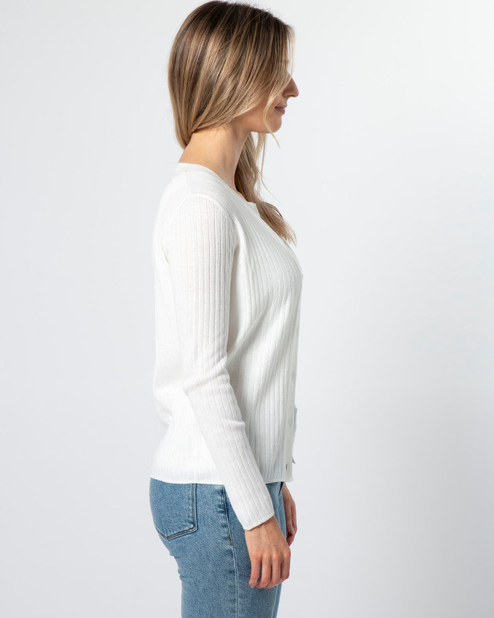 Stella & Gemma Daphne Cardigan - Off White