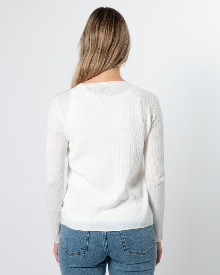 Stella & Gemma Daphne Cardigan - Off White