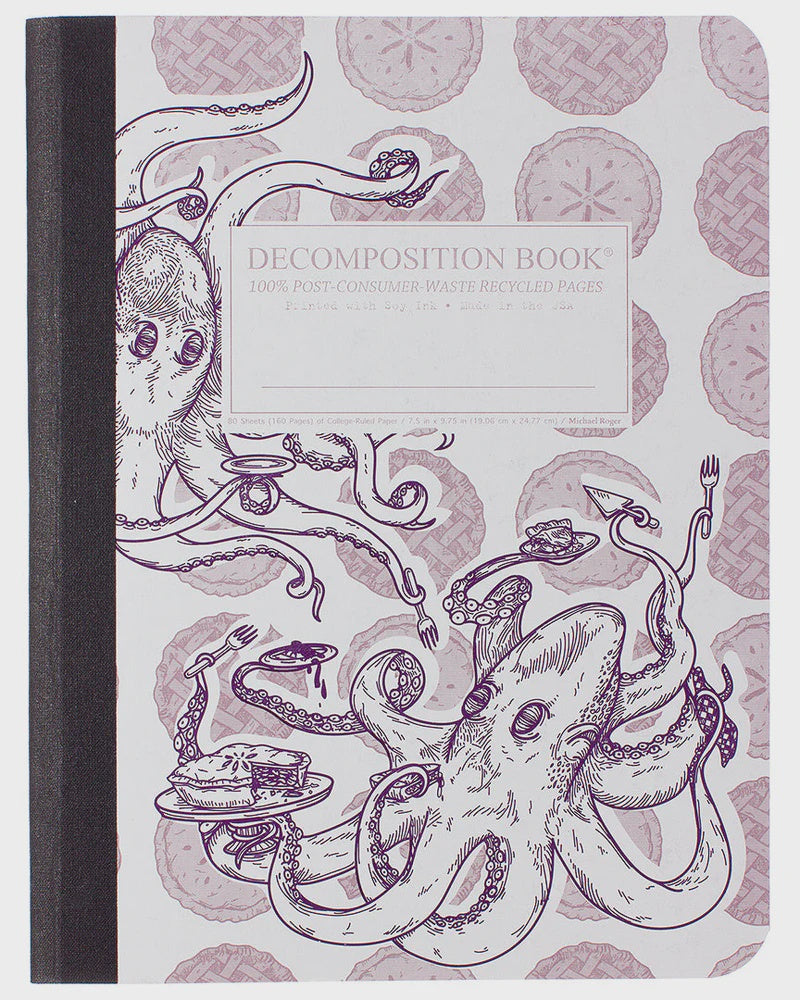 Decomposition Large Ruled Notebook - Octopie