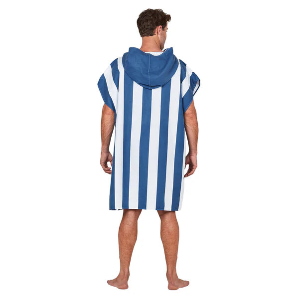 Dock & Bay Poncho Adult - Whitsunday Blue