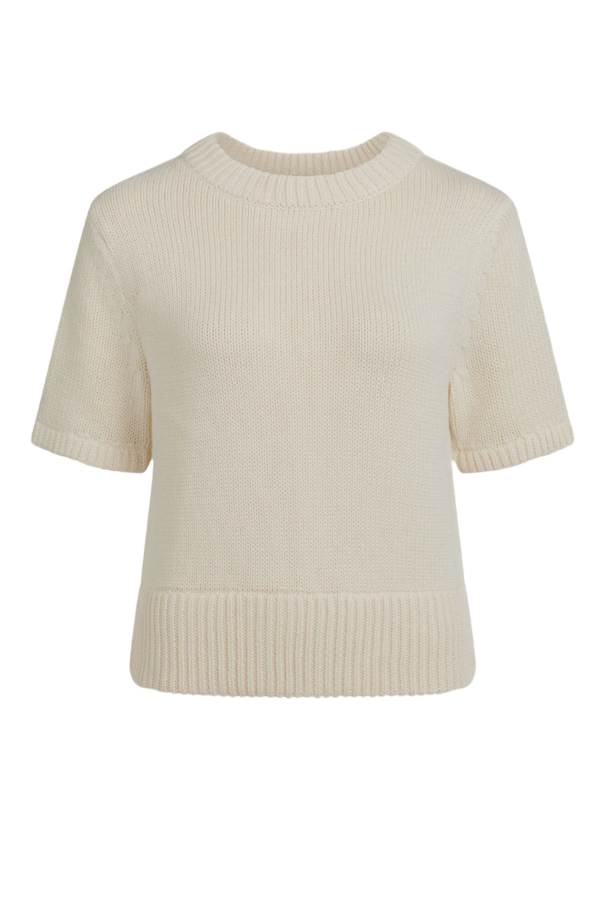 Elk Luft Knit Top - Off White