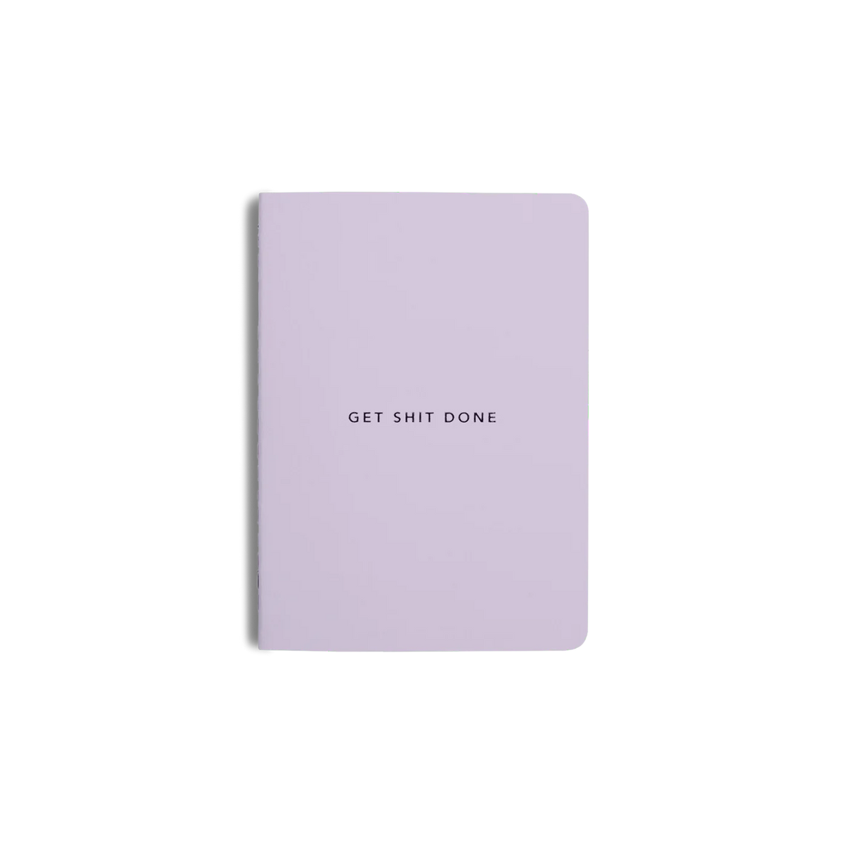 Get Shit Done Minimal Notebook A6 - Lilac