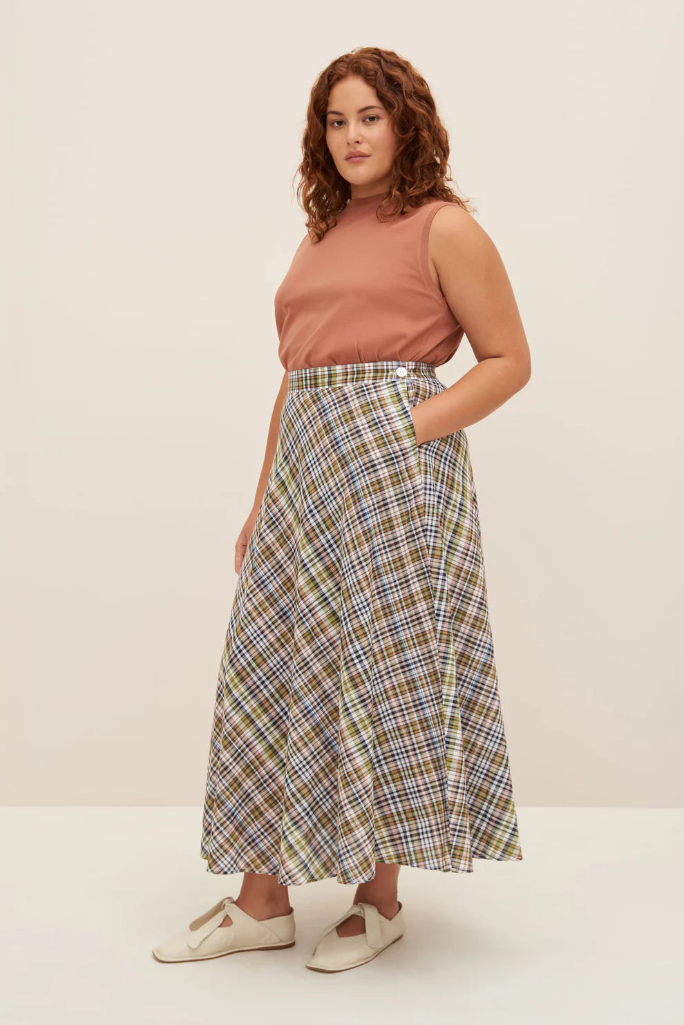 Kowtow Helene Skirt - Vista Check