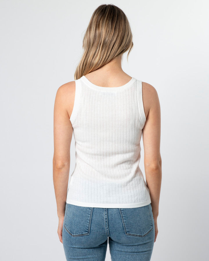 Stella & Gemma Kimi Tank - Off White