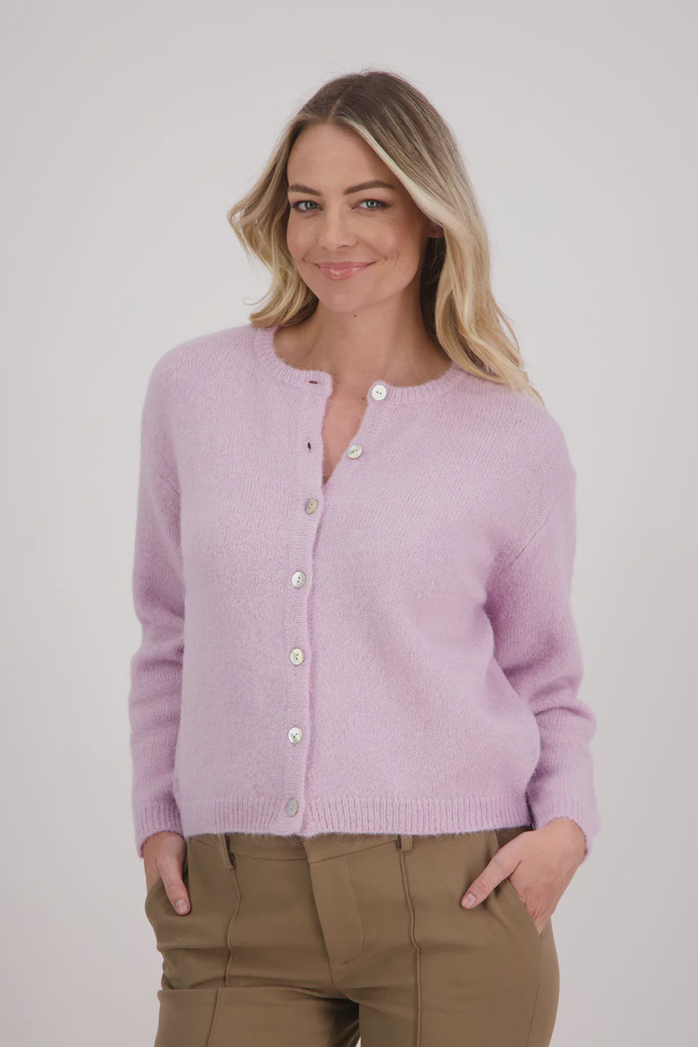 Briarwood Violet Cardigan - Pink