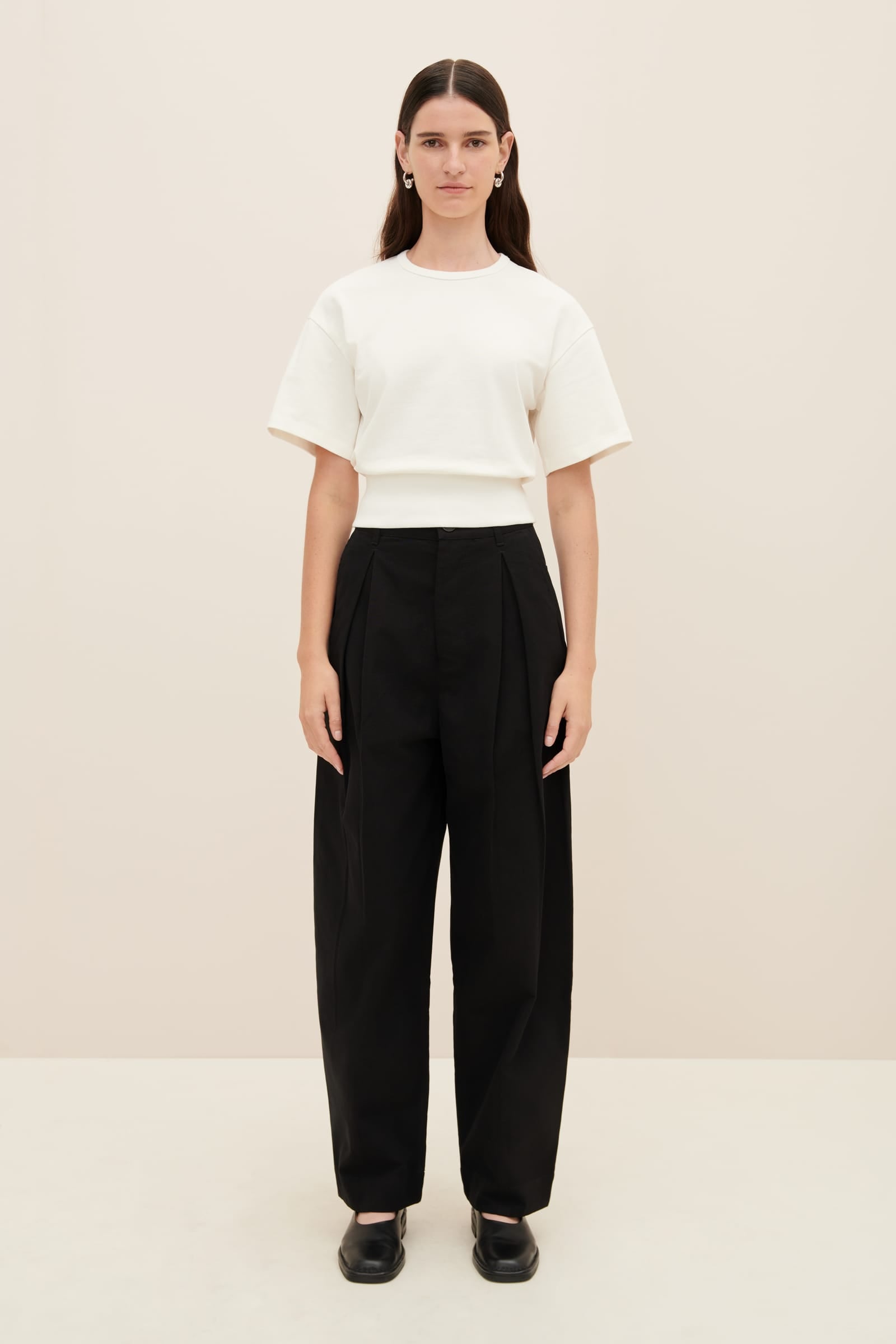 Kowtow Boxy Rib Tee - Off White