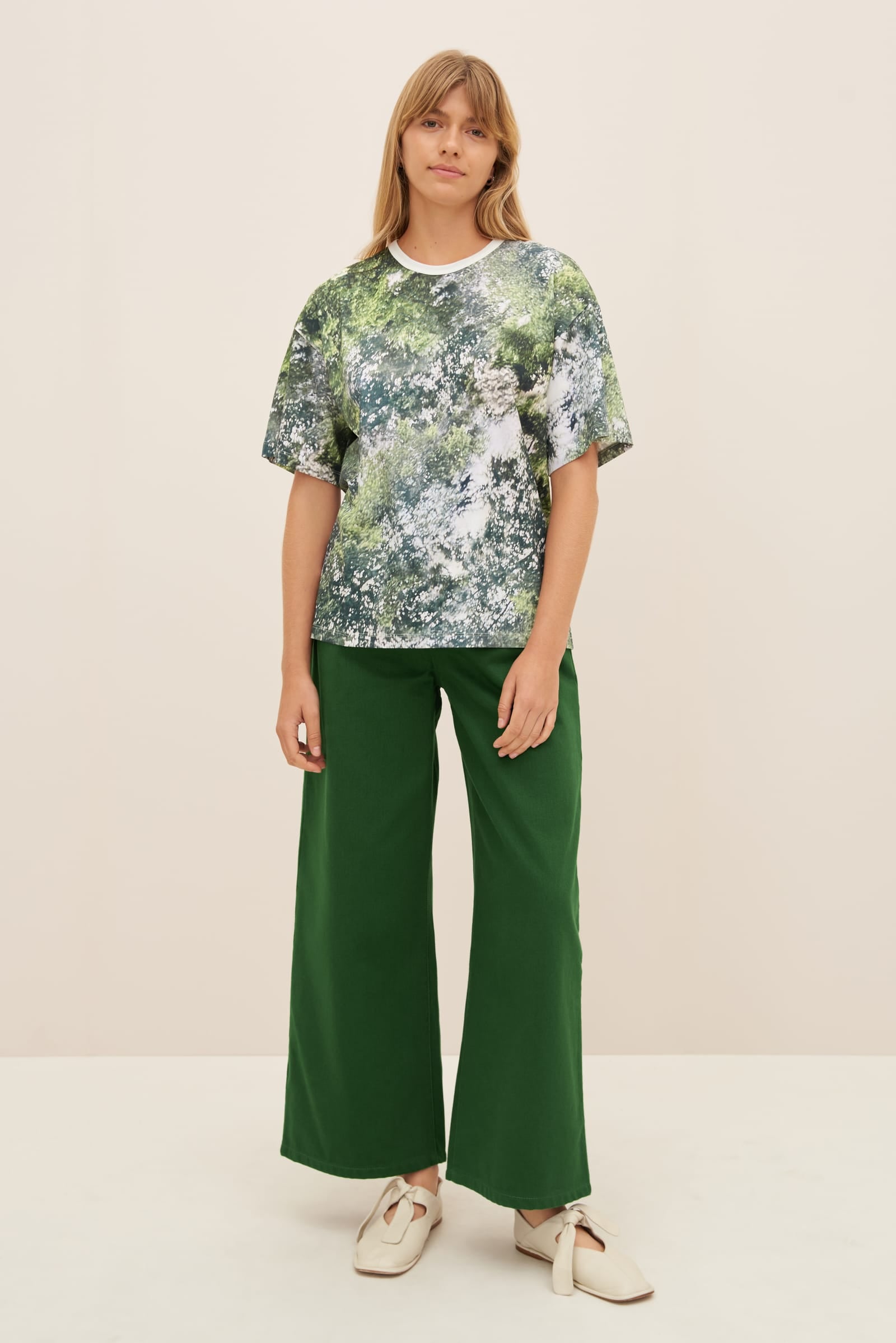 Kowtow Foliage Tee - Foliage