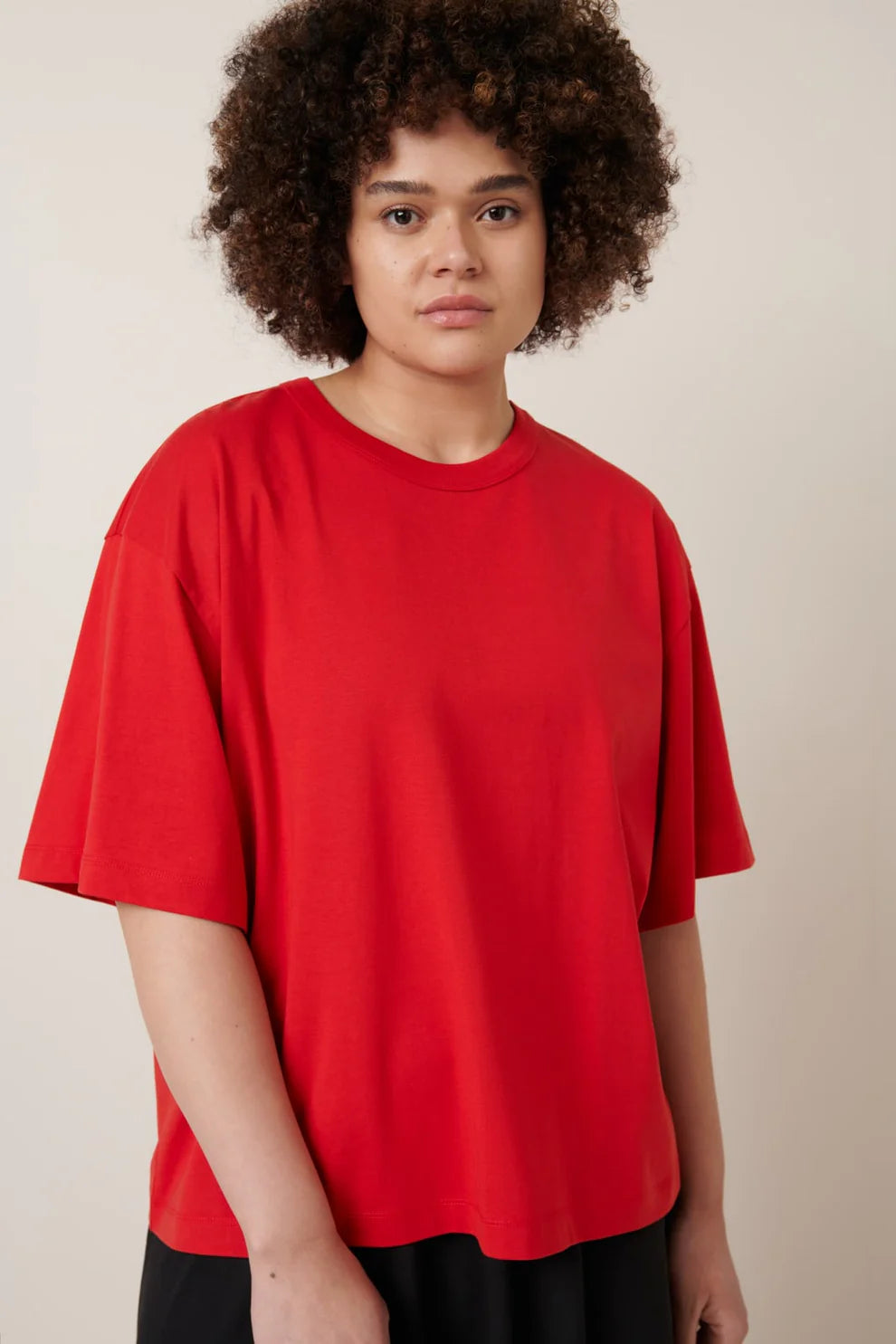 Kowtow Shadow Tee - Red