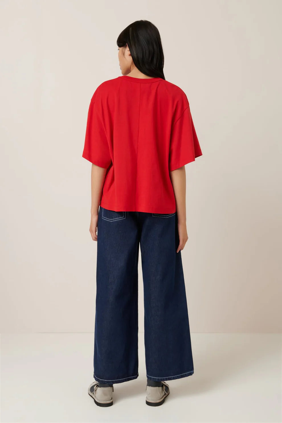 Kowtow Shadow Tee - Red