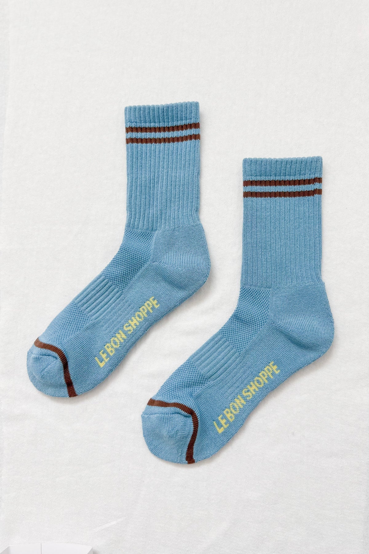 Le Bon Shoppe Boyfriend Socks - Powder Blue