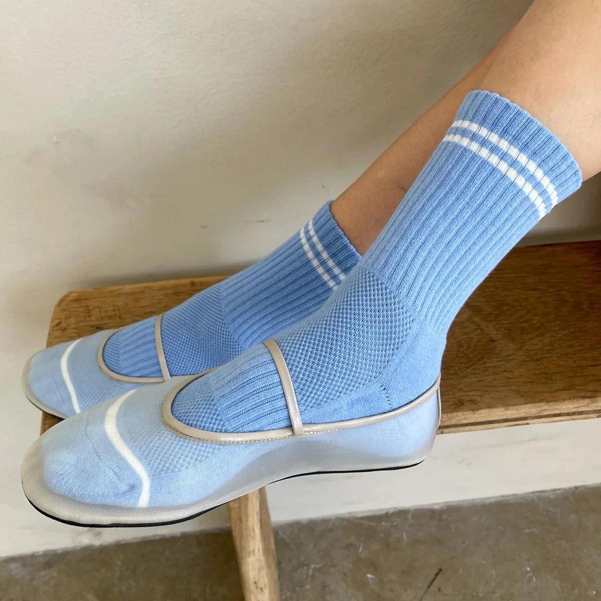 Le Bon Shoppe Boyfriend Socks - French Blue