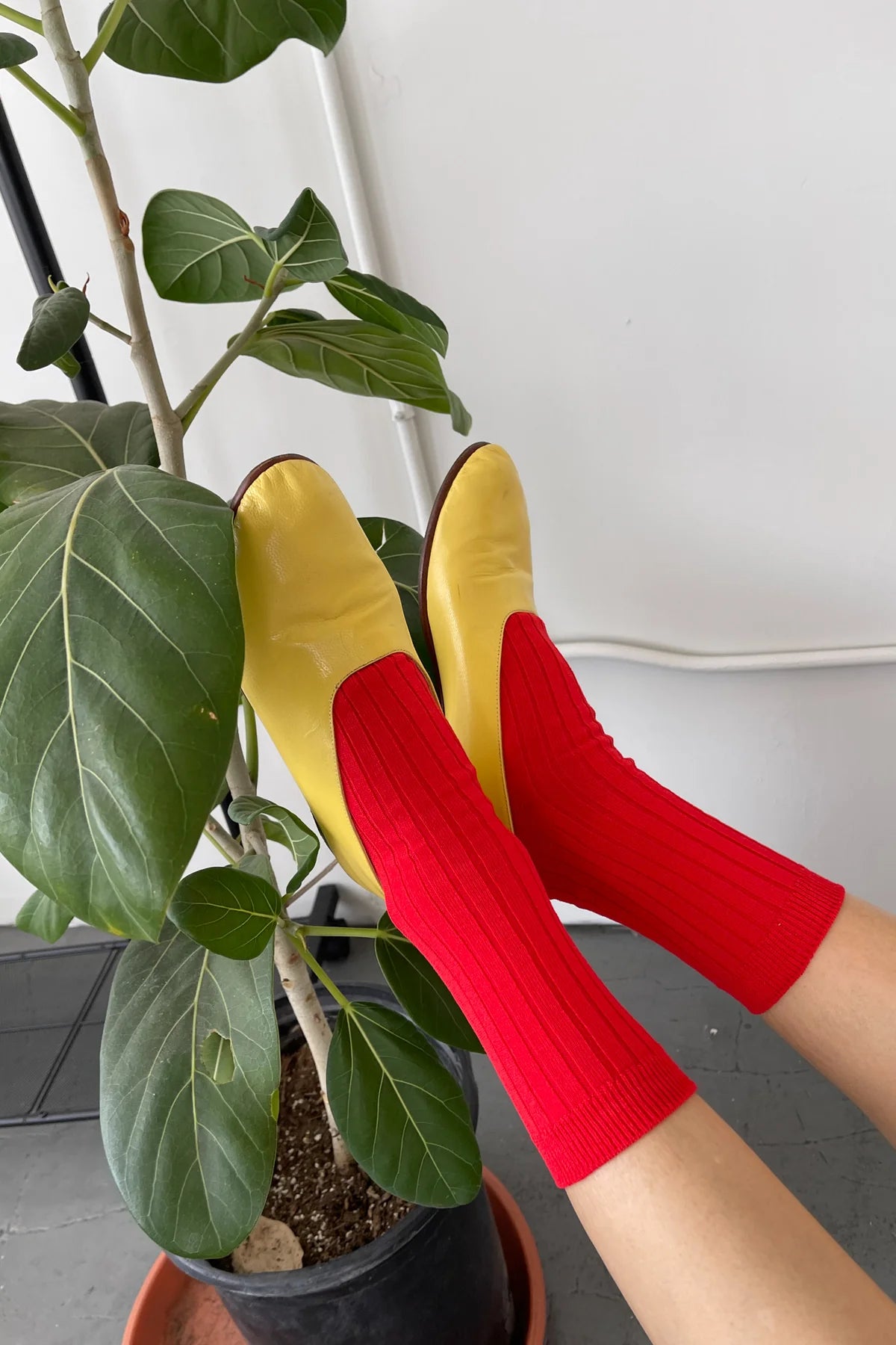 Le Bon Shoppe Her Socks - Flame