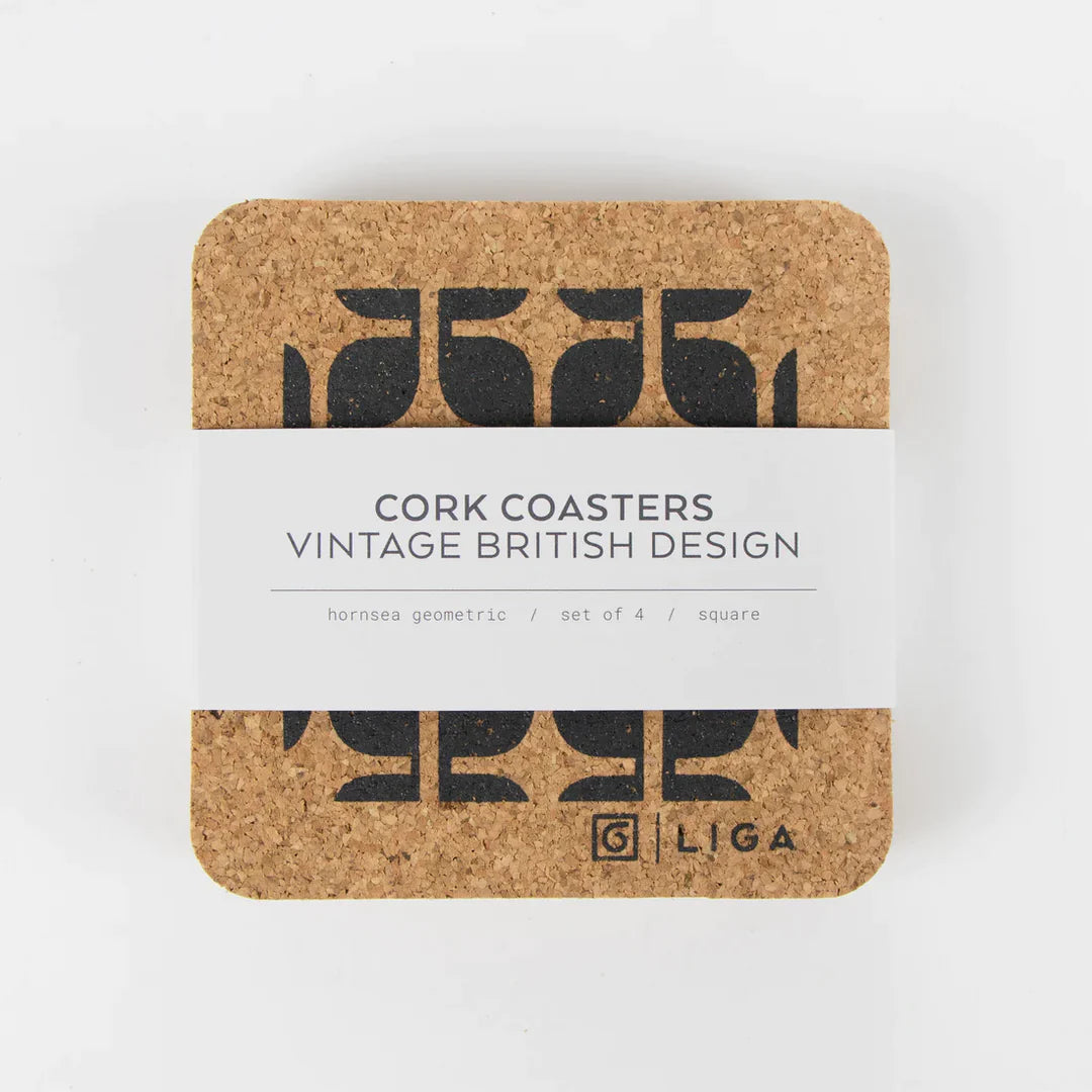 Liga Hornsea Coasters Set of 4 - Geometric