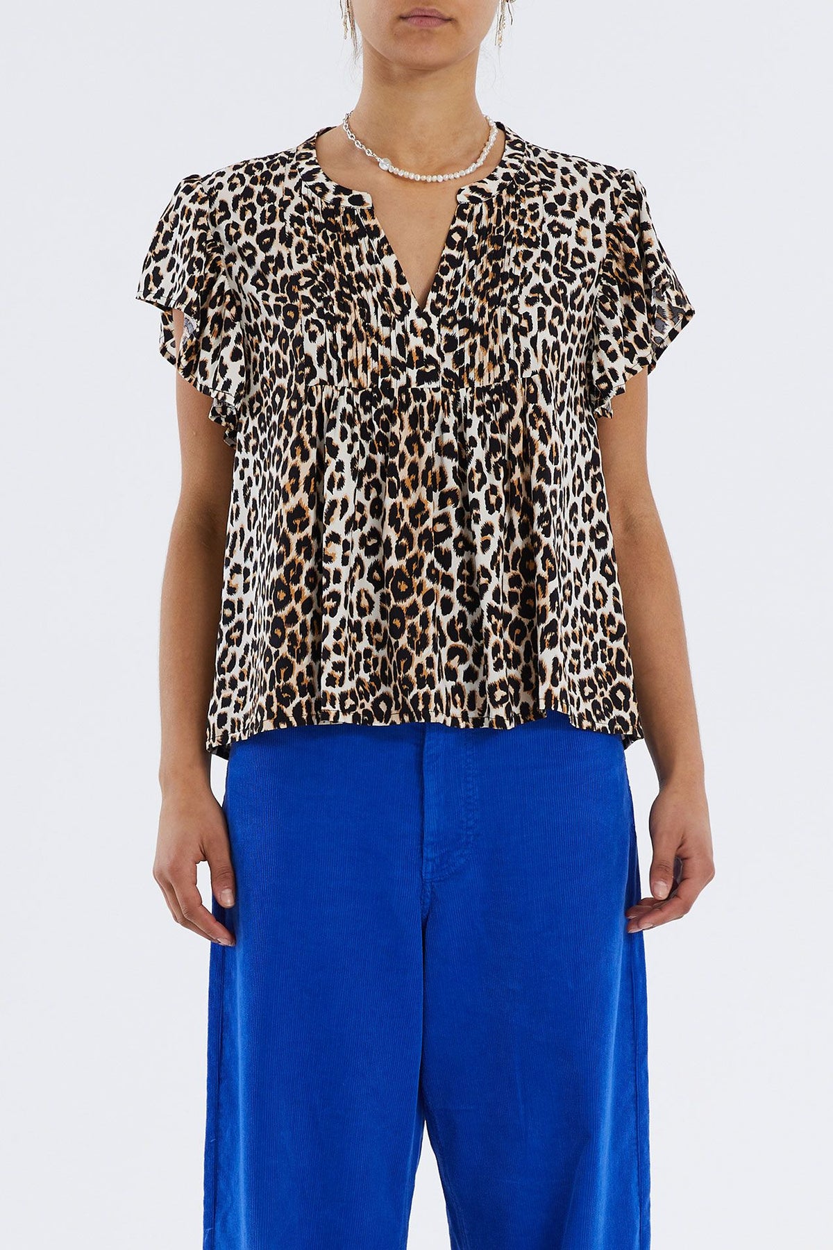 Lollys Laundry Isabel Top - Leopard