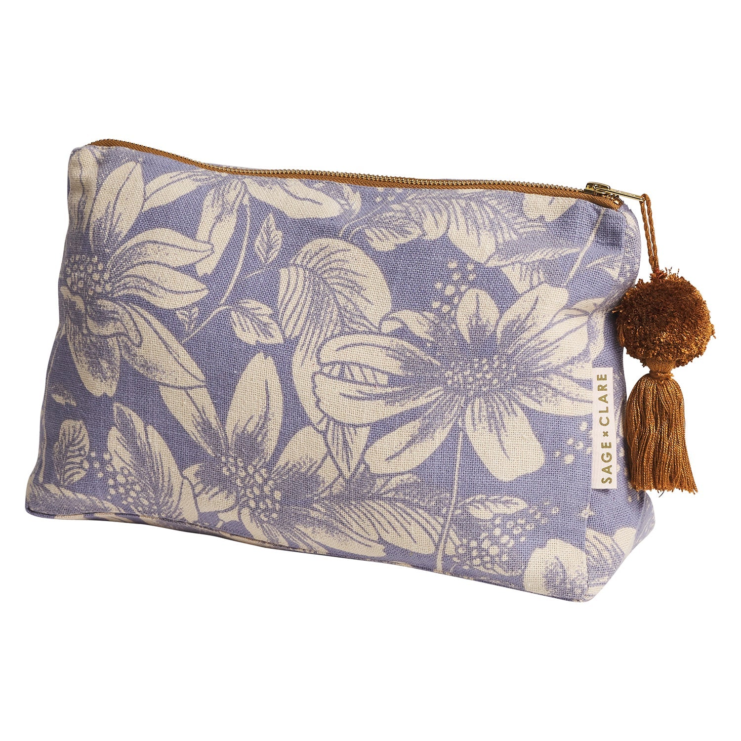 Sage and Clare Amrita Cosmetic Bag - Storm