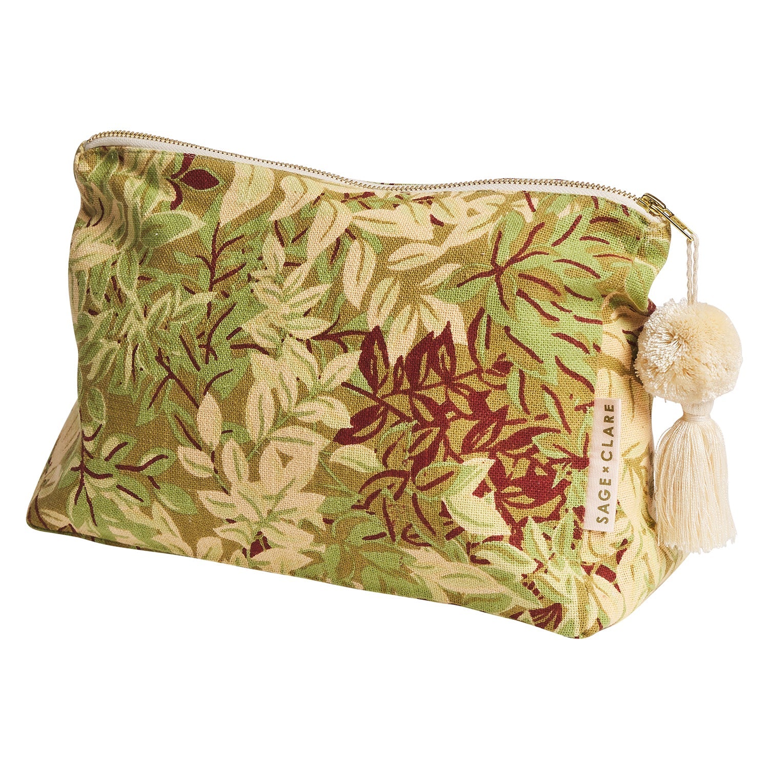 Sage and Clare Alka Cosmetic Bag - Reed